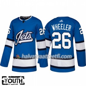 Lasten NHL Winnipeg Jets Pelipaita Blake Wheeler 26 Alternate Adidas 2018-19 Authentic